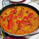 paella arroz con bogavante